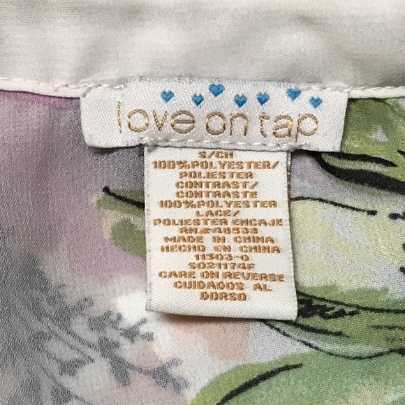 Love on Tap Chiffon Sleeveless Button Down‎ - Picture 3 of 4